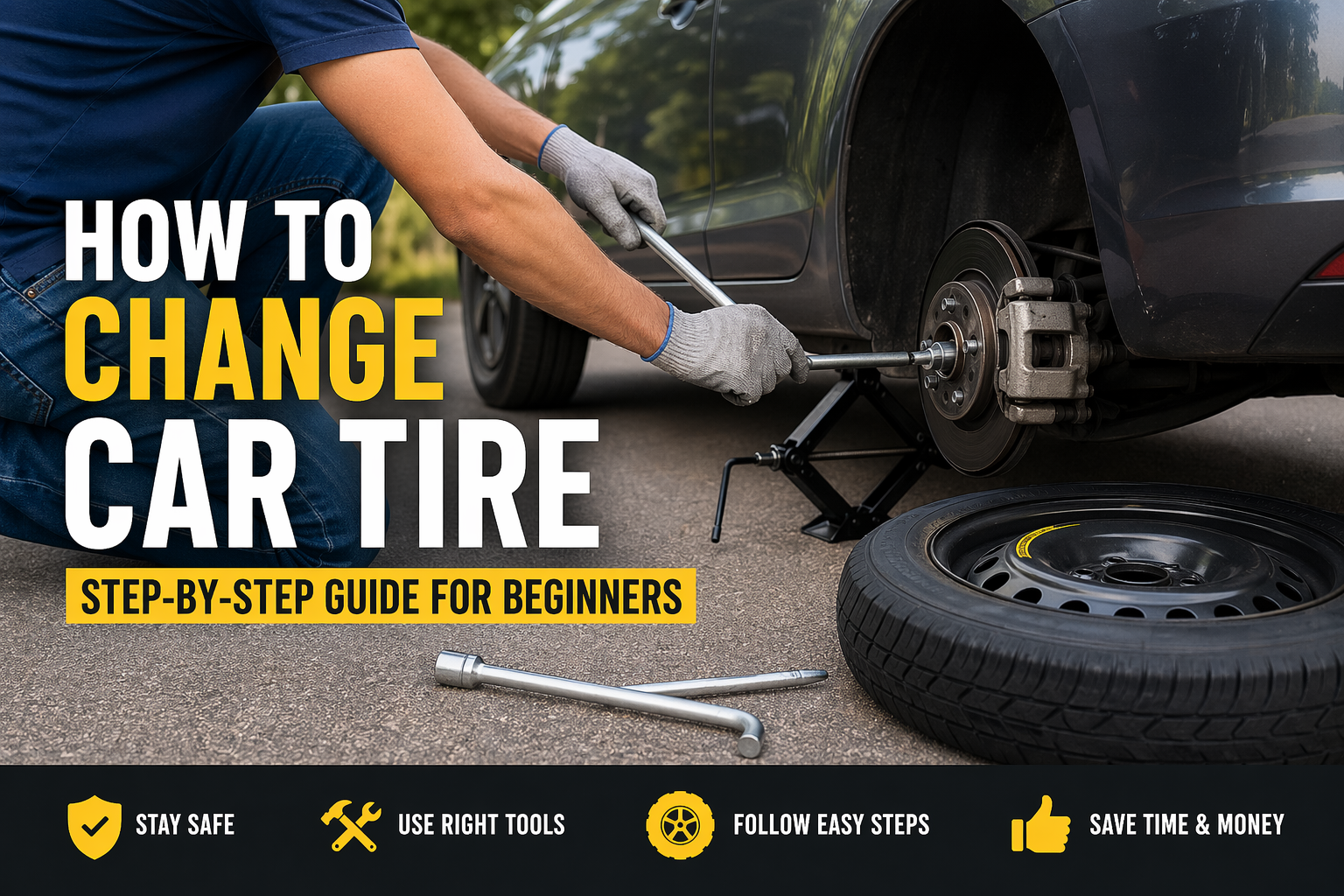 How to Change Car Tire