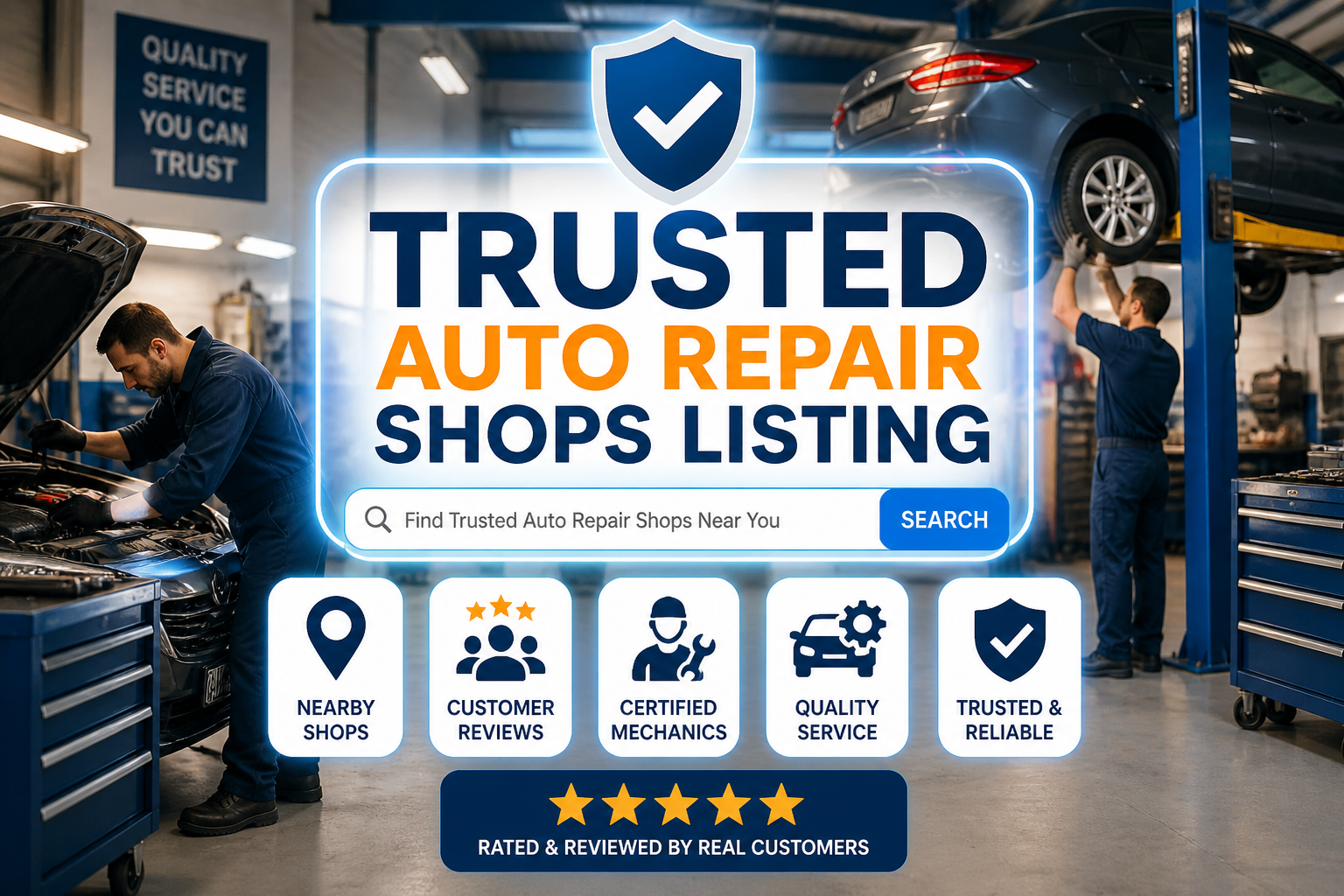 Trusted Auto Repair Shops Listing: The Complete Guide to Finding Reliable Mechanics