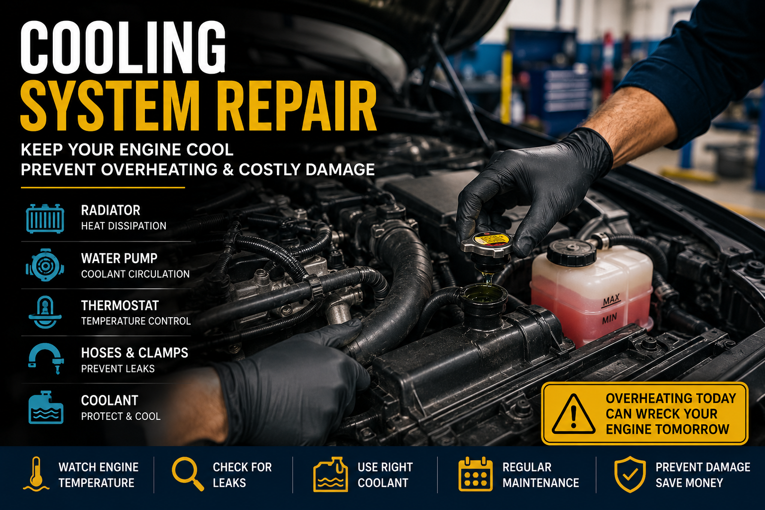 Cooling System Repair: The Costly Lesson I Learned About Ignoring an Overheating Engine